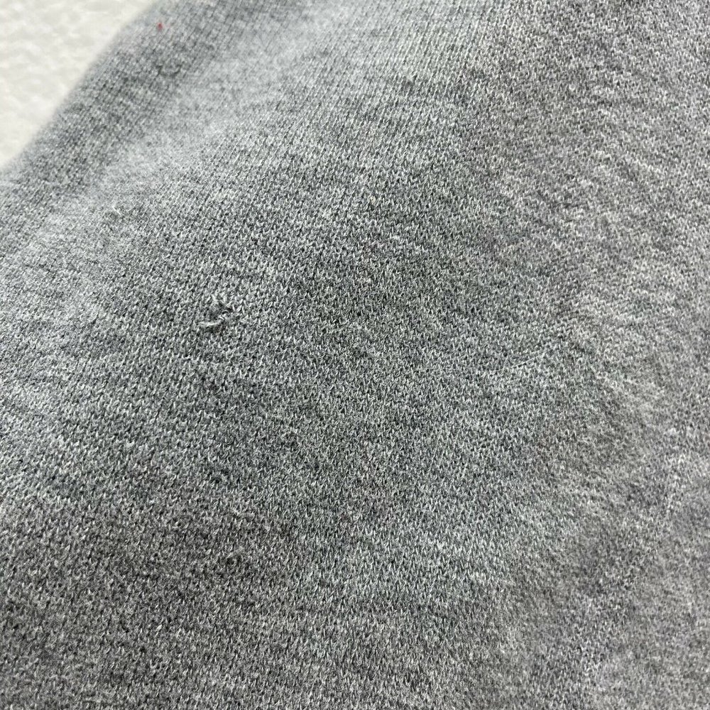 Polo Ralph Lauren Sweater Mens Large 1/4 Zip Pullover Long Sleeve Gray Mock Neck - Picture 4 of 7
